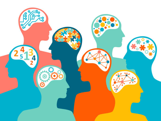 istockphoto-1323880880-612x612 Groups of people with shared interests or aims. Concept of the diversity of people's talents and skills associated with different brains.